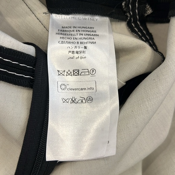 NWT Stella McCartney Asymmetric Top-Stitched Dress - Picture 9 of 15